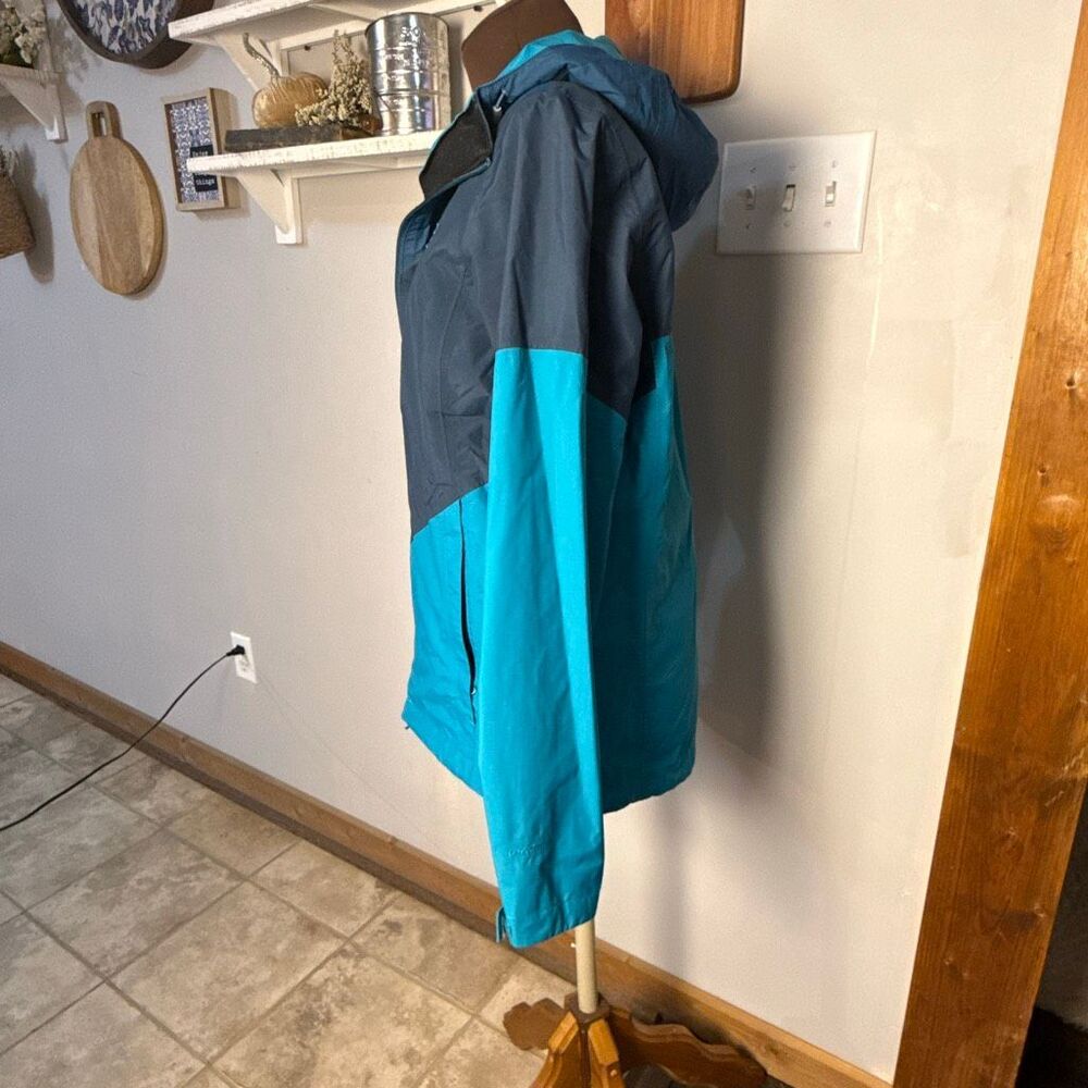 Women's The North Face Jacket size medium Full Dual Zipper Dry Vent NF0A2SVK aqu - Picture 3 of 10